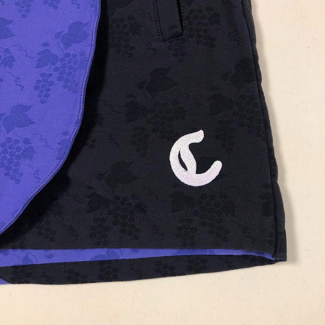 キャロウェイ ゴルフ キュロット パープル ブラック Sサイズ