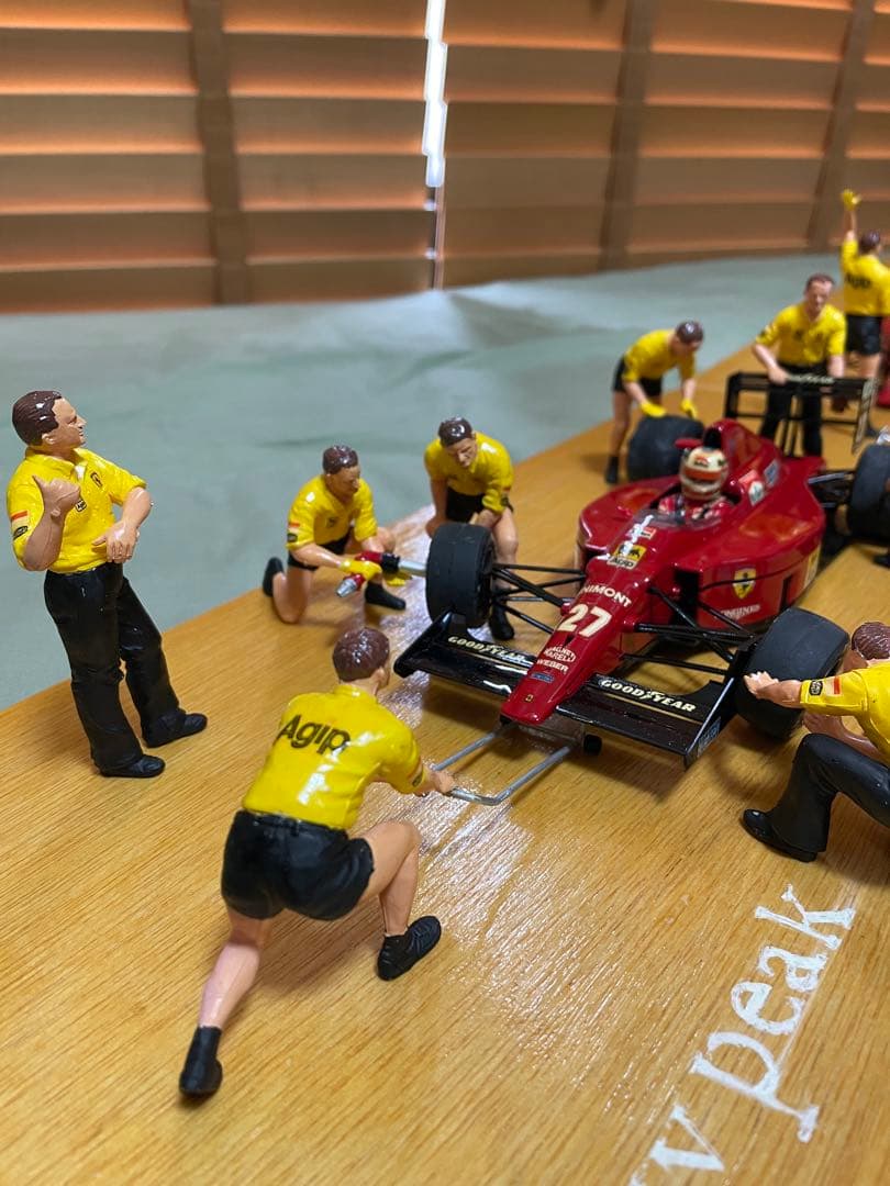 フェラーリ F189 フェラーリ 640 ピットクルーセット 廃盤 マンセル