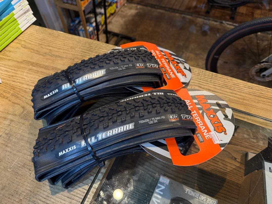 【２本セット】MAXXIS ALL TERRANE 700x33C