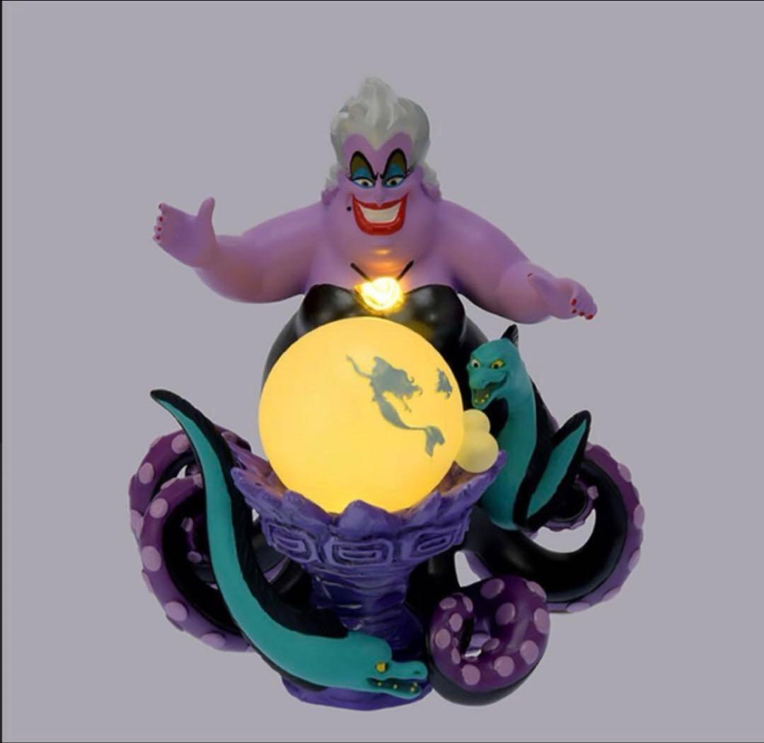 ディズニー アースラ フィギュア LEDライト アリエル ストア ヴィラン