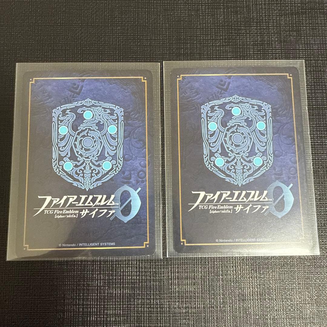 ファイアーエムブレム サイファ sr+ フェリシア・フローラ　2枚セット