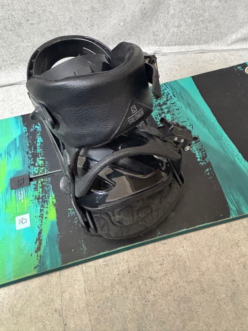Burton ripcord 150㎝　ブーツ　エメラルド24.5㎝　フルセット