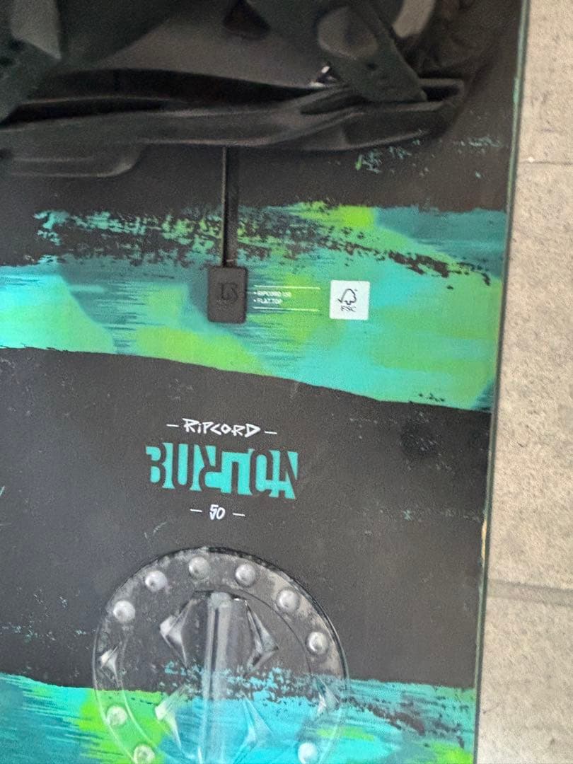 Burton ripcord 150㎝　ブーツ　エメラルド24.5㎝　フルセット