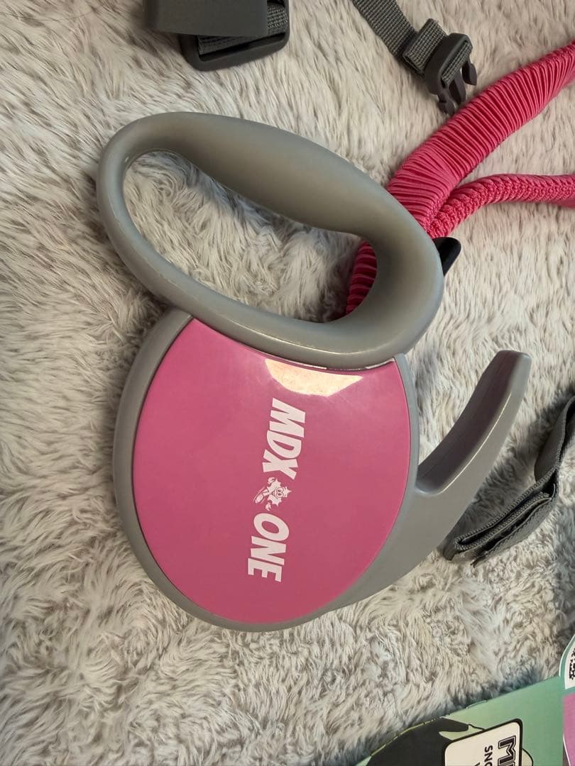 MDXONE スノーボード　ハーネス　スキー　キッズ　子ども　リュック　ピンク