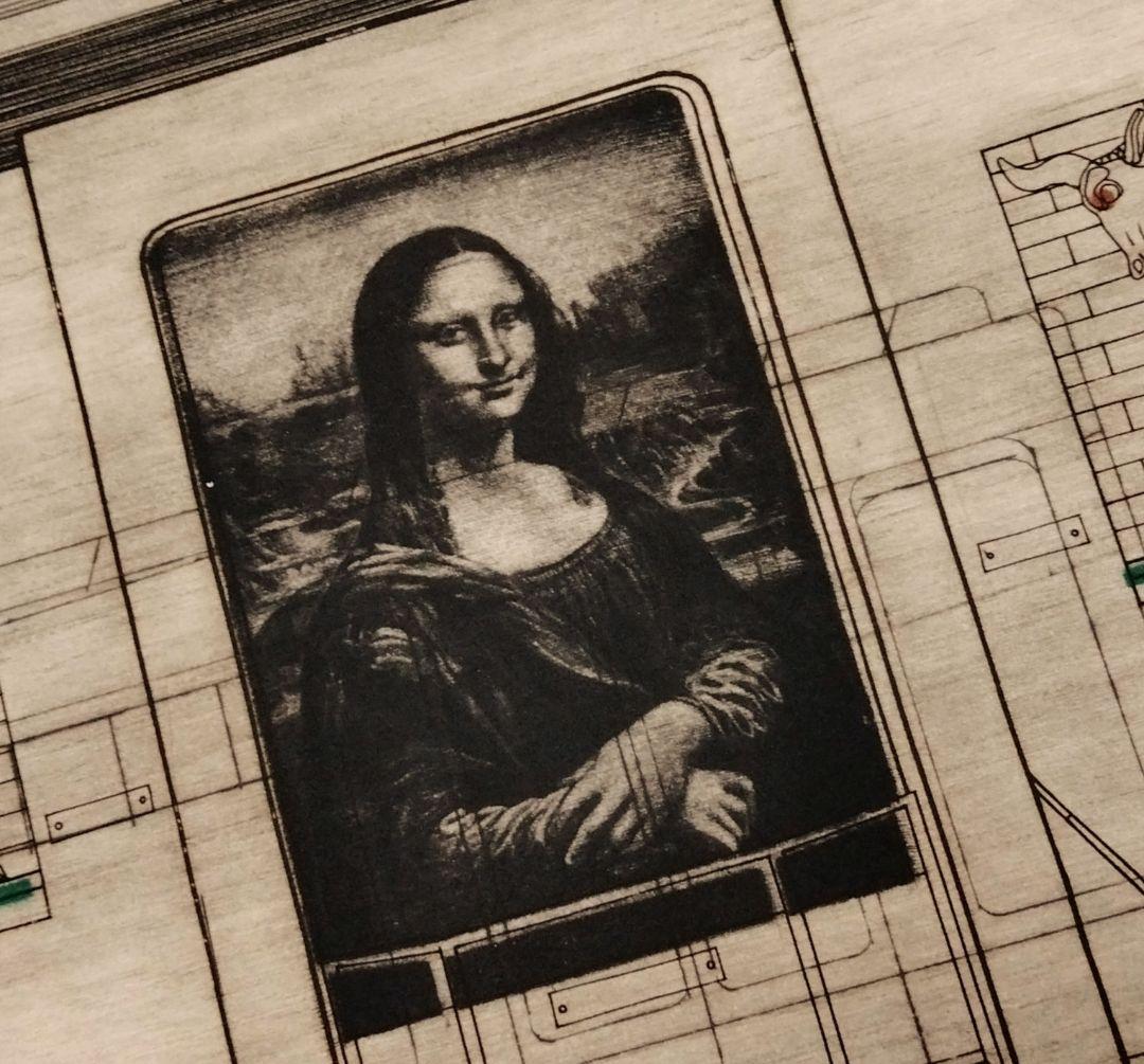 ☆ 野口明美 METRO LOUVRE エッチング