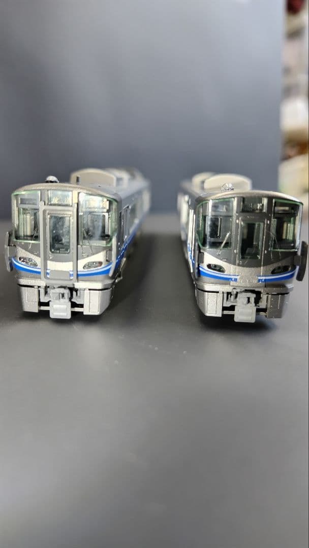 521系3次車　基本セット　JR時代青帯