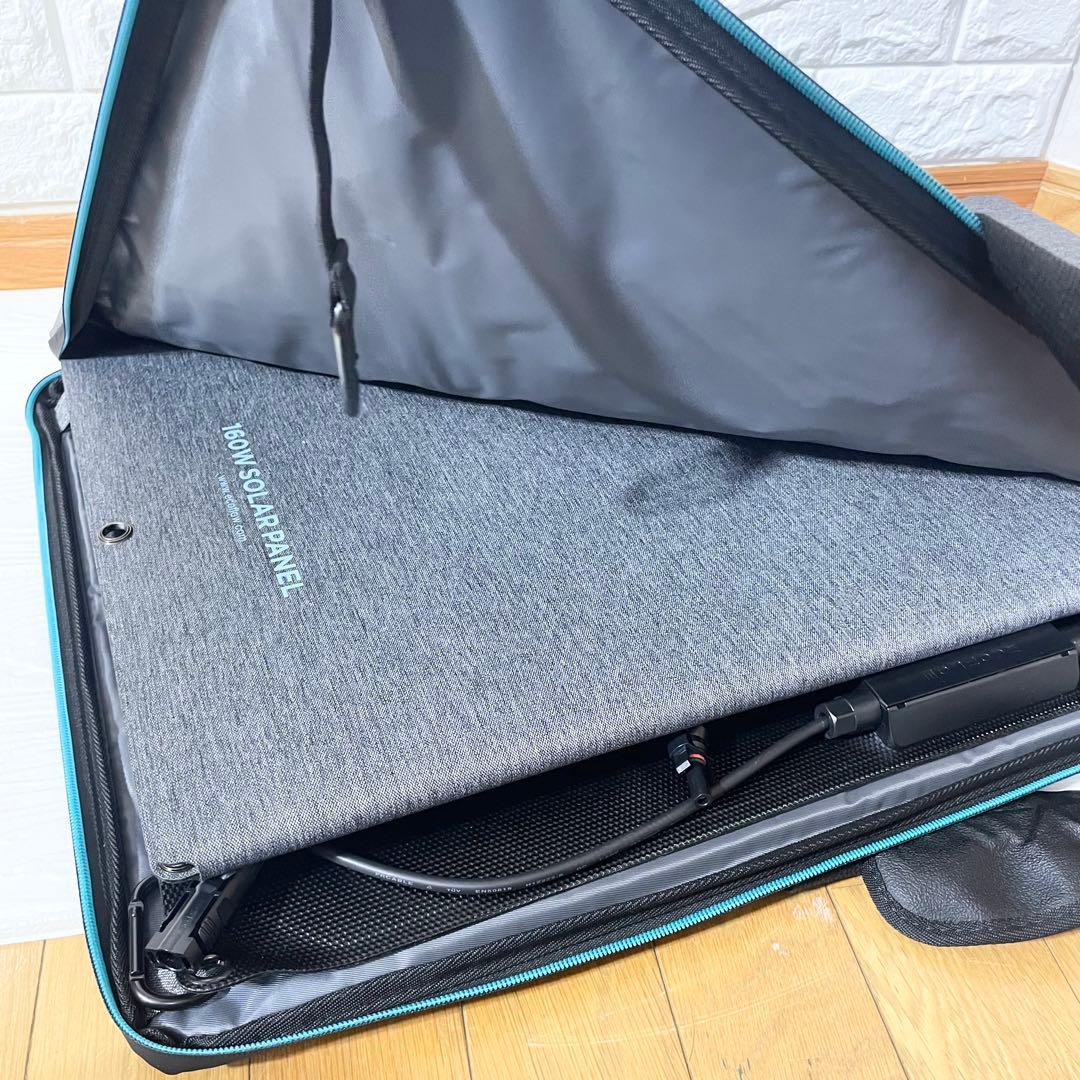 【美品/使用3回】160W SOLAR PANEL ソーラーパネル 太陽光