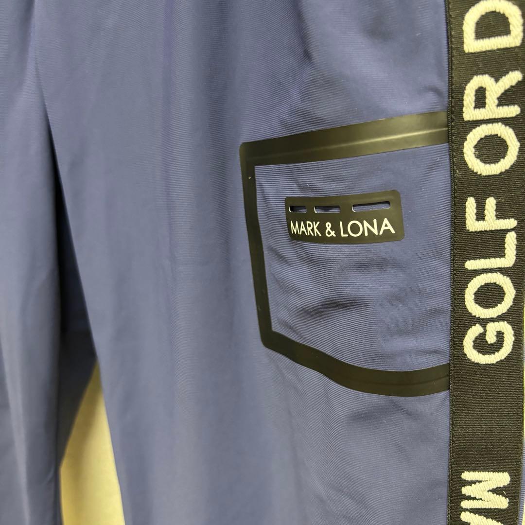 MARK & LONA ネイビー ストレッチパンツ サイズ48（JP:L相当）