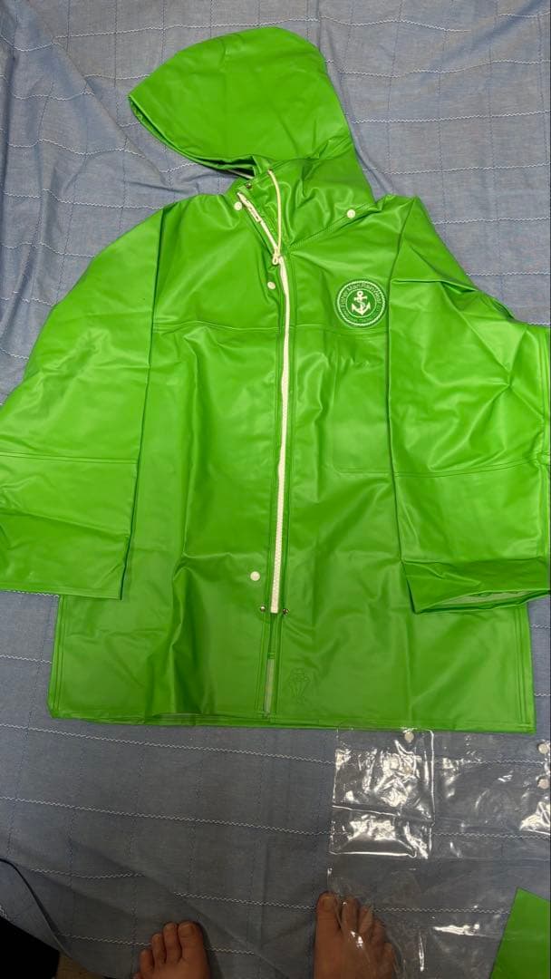 か*ず様 クラフテル　漁師カッパＬサイズ 上衣のみ