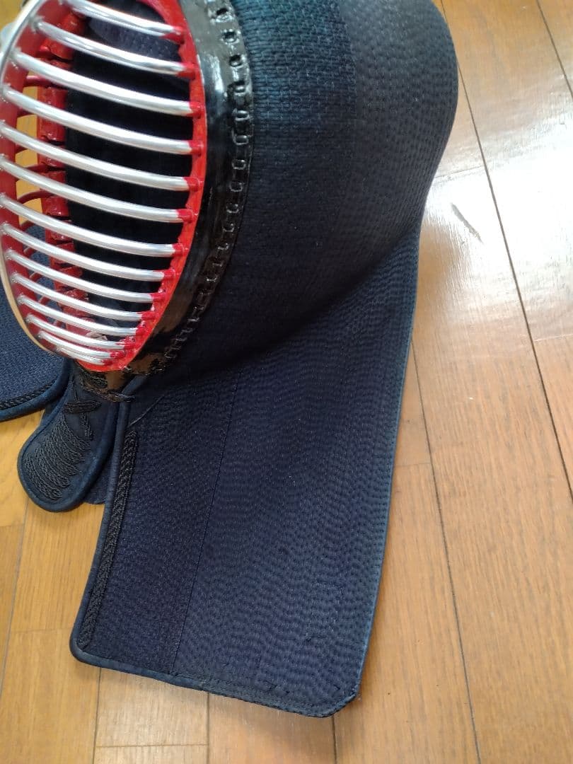 剣道 西都面70 顎ヘリ紺鹿革