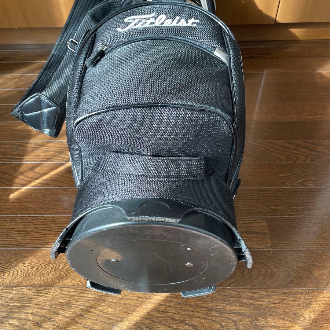 【タイトリスト定番カラー】Titleist キャディバッグ 黒白 そこそこ美品！