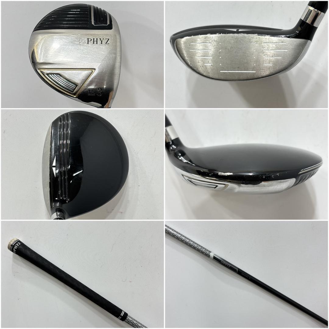 メンズ右利き初心者用　ファイズ　ツアーステージ　ゴルフクラブセット　W-2587