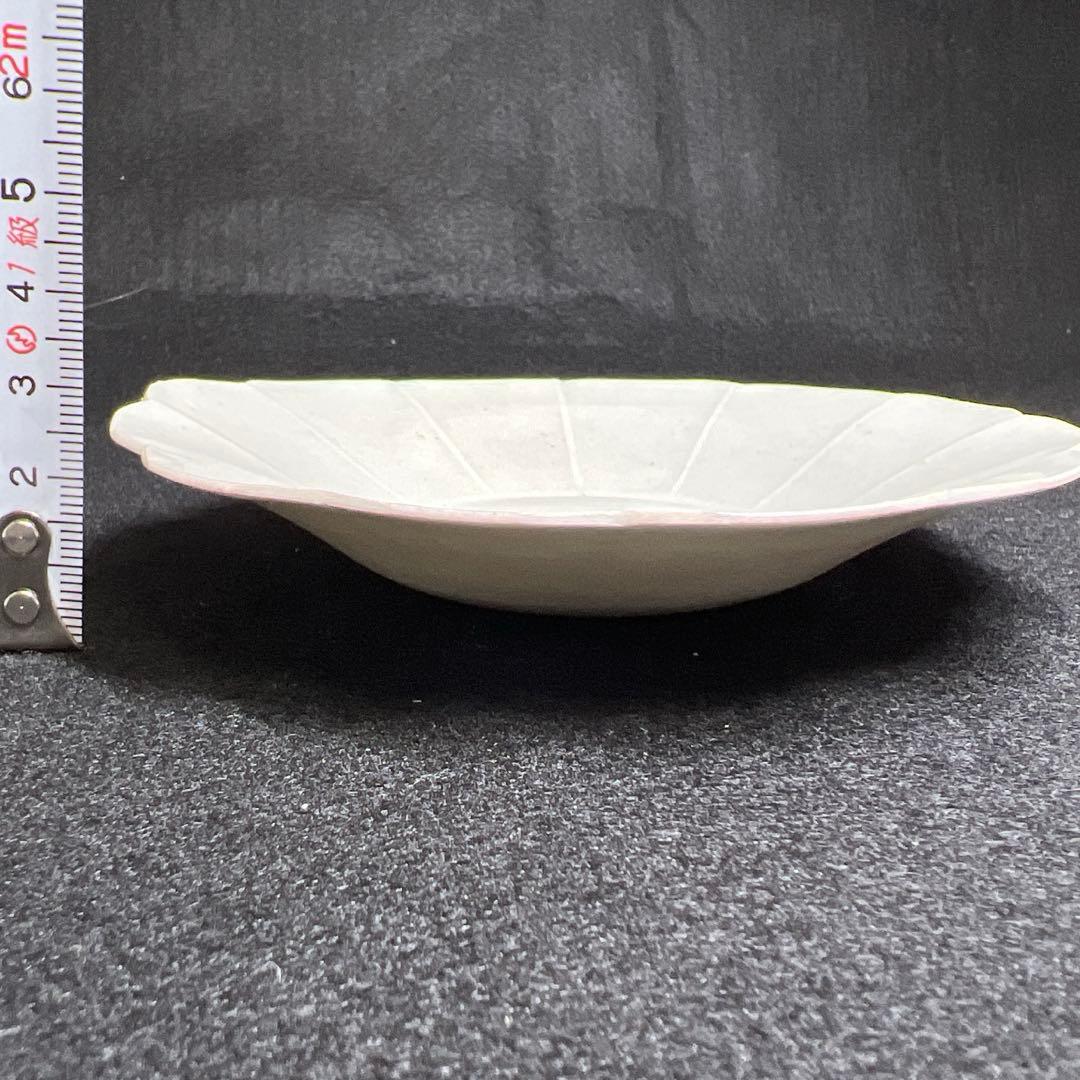 中国宋時代　青白磁薄手皿　幅約12.8㎝　東Y7-1226☆2Fタカサ