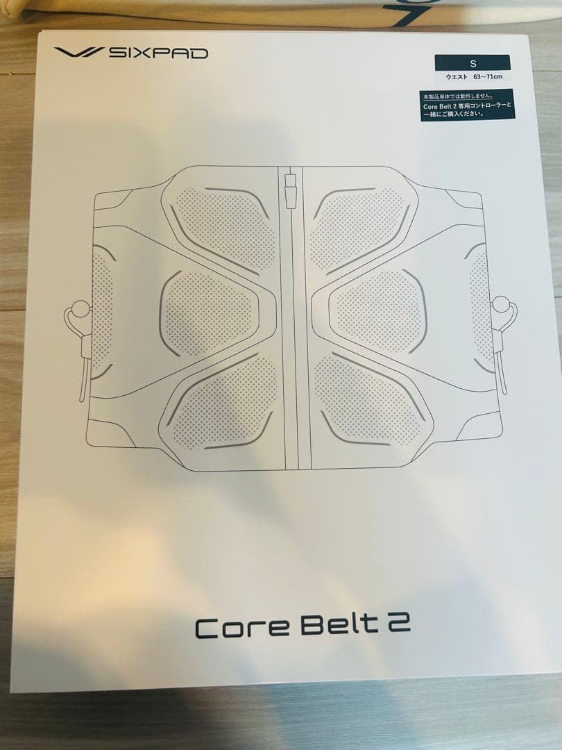 【美品】SIXPAD コアベルト2 正規品 Sサイズ 専用コントローラー付