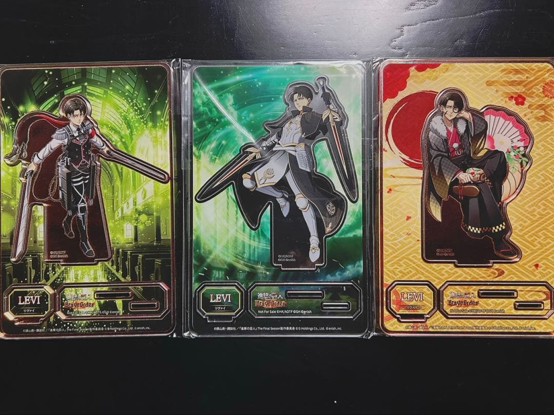 ブレオダ リヴァイ アクスタ 3点セット