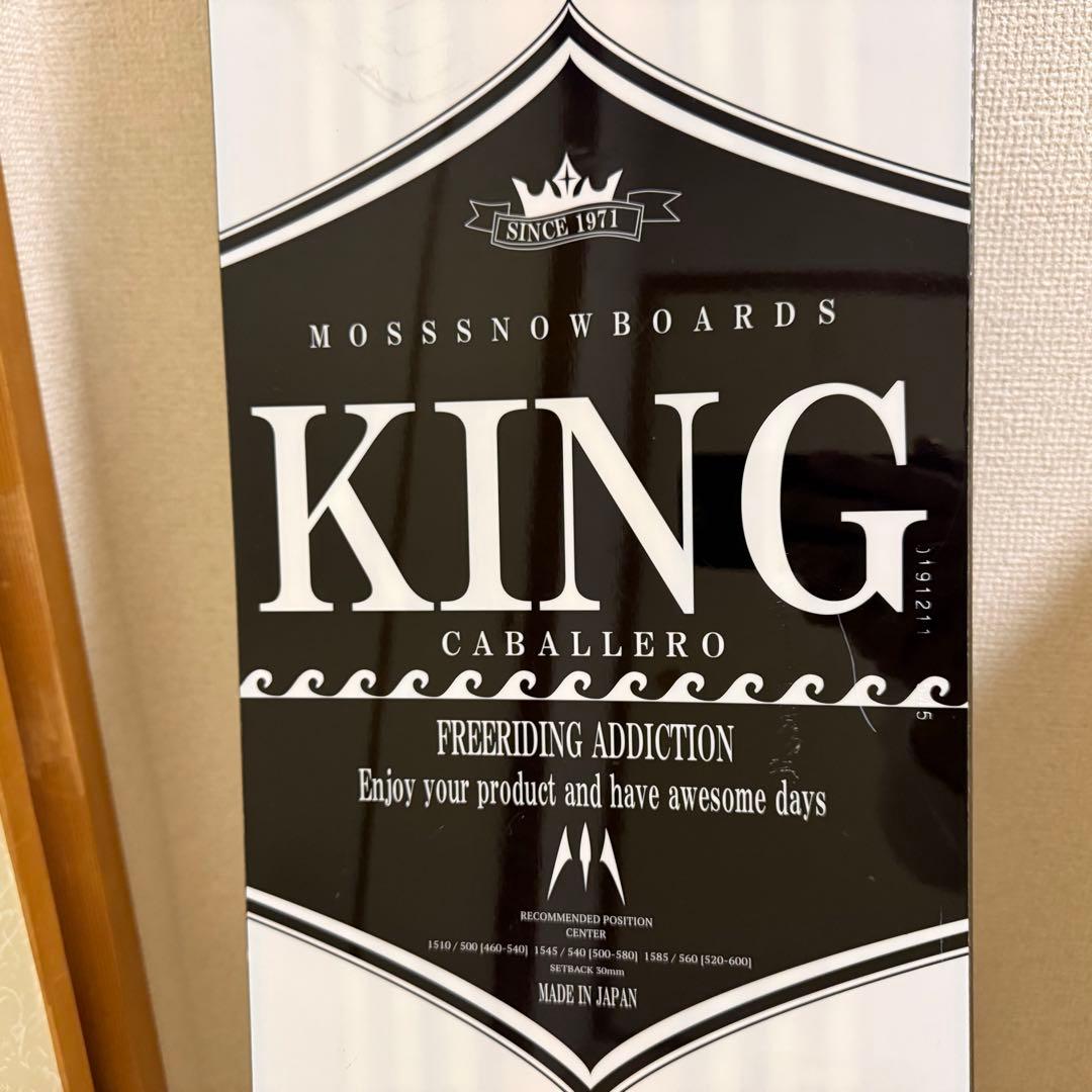 MOSSKING 19-20モデル　154.5cm