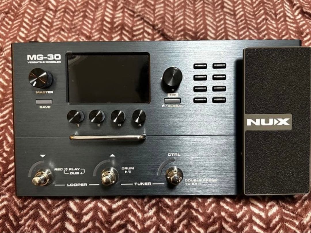 NUX MG-30 エフェクトモデラー2023年製