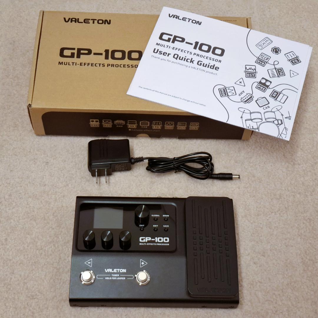 美品★VALETON GP-100 小型マルチエフェクター