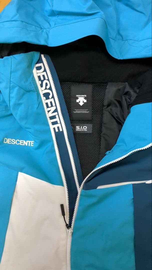 DESCENTE S.I.O. スキーウェア 青/白