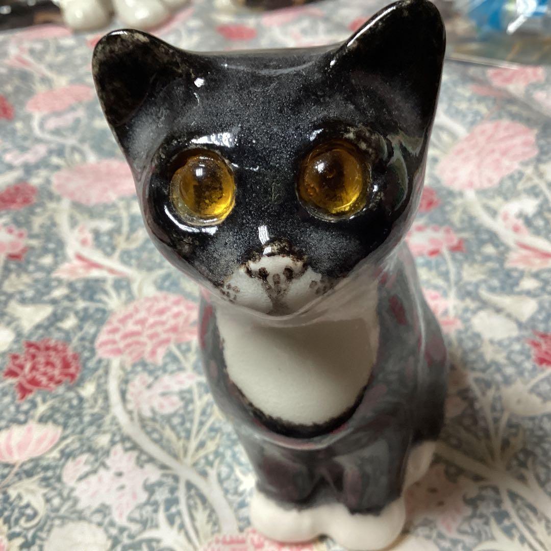 ウィンスタンレイキャット、ケンジントンキャット、お茶目なサイズ1、黒白の貴重な子