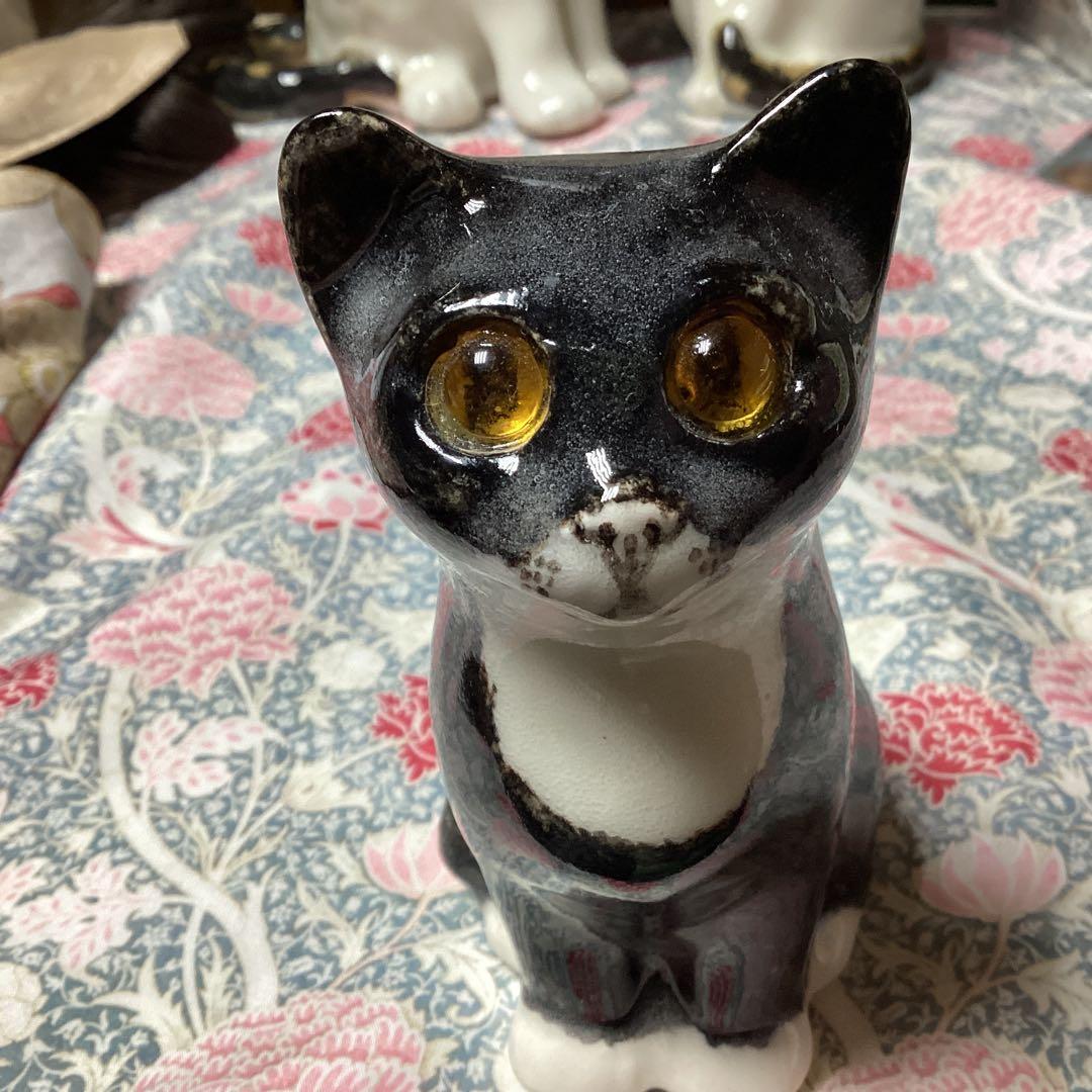 ウィンスタンレイキャット、ケンジントンキャット、お茶目なサイズ1、黒白の貴重な子