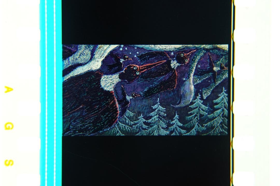 ジブリ映画フィルム　魔女の宅急便　ウルスラの絵６枚セット