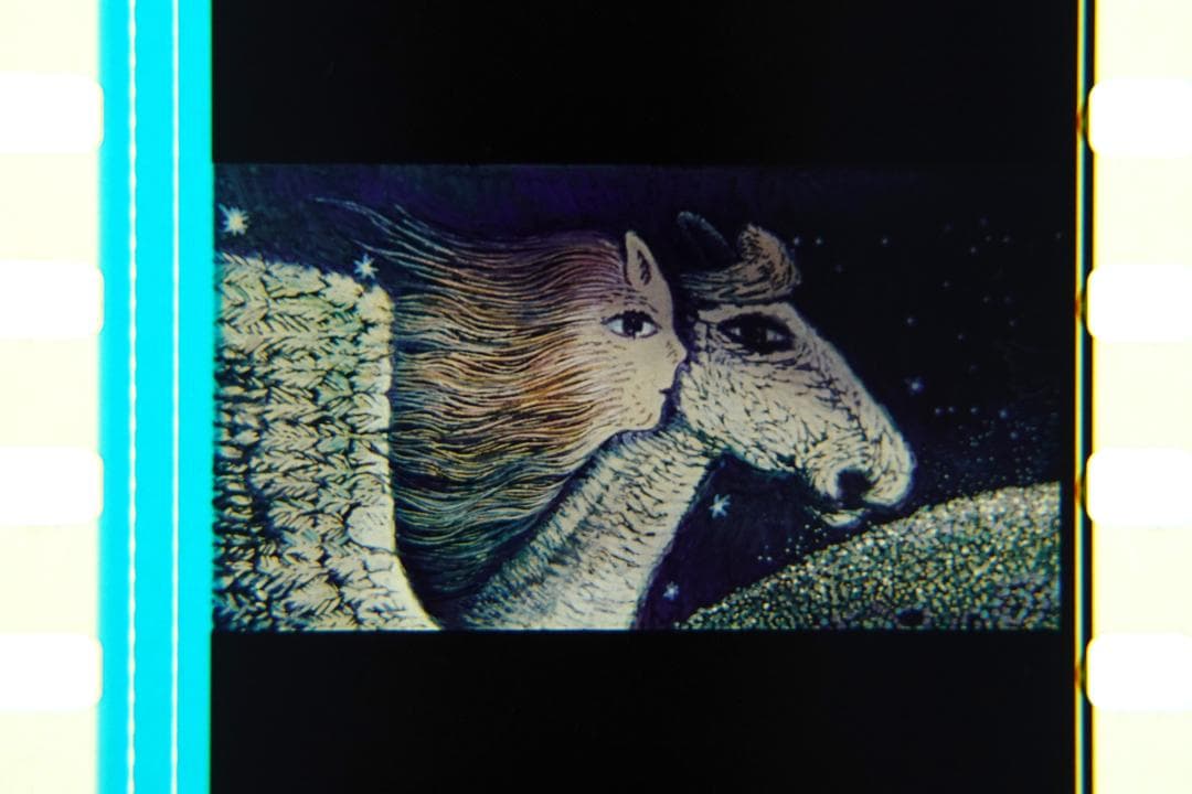 ジブリ映画フィルム　魔女の宅急便　ウルスラの絵６枚セット