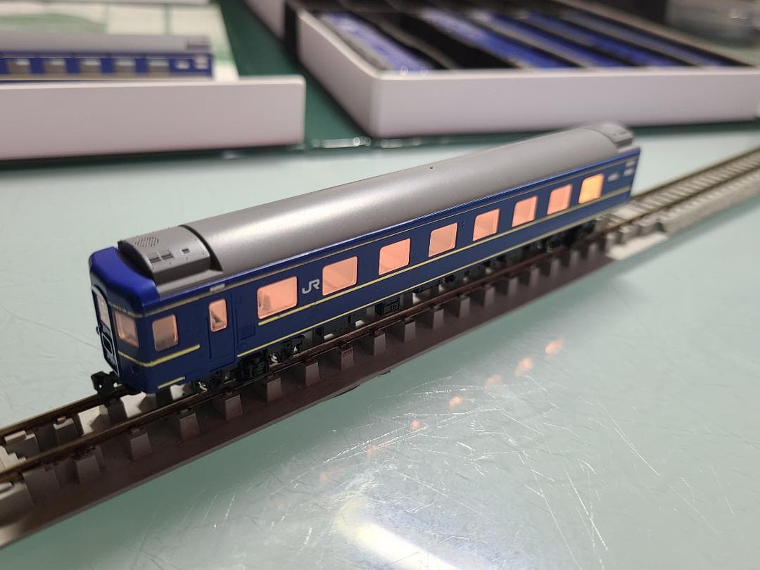 KATO 10-163 24系25形北斗星7両基本セット+DD51 1140号機