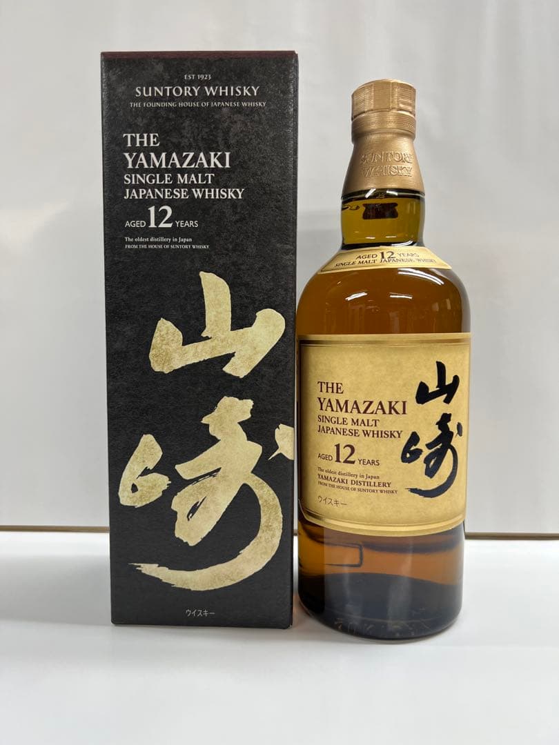 サントリー シングルモルト ウイスキー 山崎 12年 700ml 専用カートン付