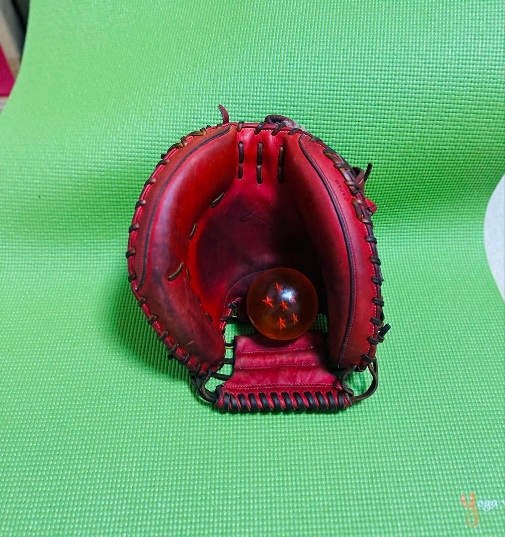 【爆音】日本製　Wilson staff ウィルソン　硬式 キャッチャーミット