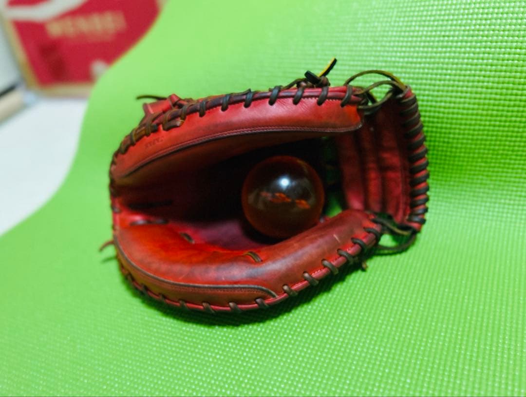 【爆音】日本製　Wilson staff ウィルソン　硬式 キャッチャーミット