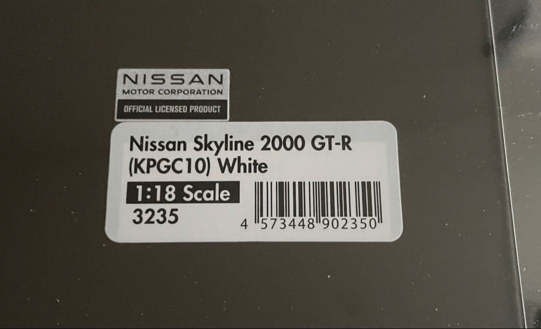 ミニカー IG3235 1/18 Nissan Skyline 2000 GT-R