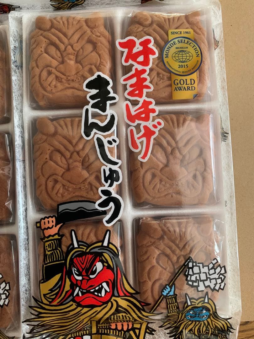 こしあん入り饅頭　お菓子　フジタ製菓　和菓子　なまはげ饅頭3袋 焼菓子