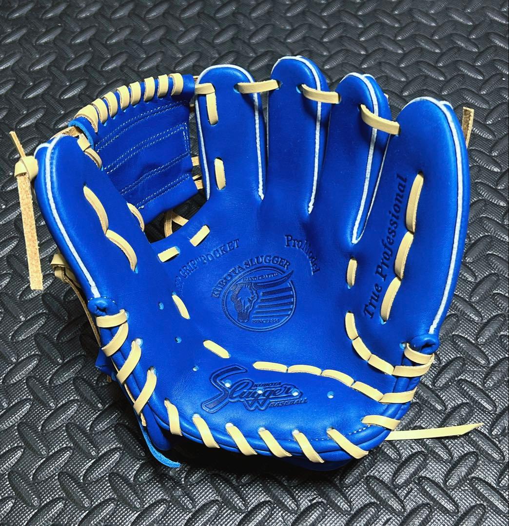 新品 久保田 スラッガー 硬式 軟式 内野手用 グローブ トレーニング 守備練習