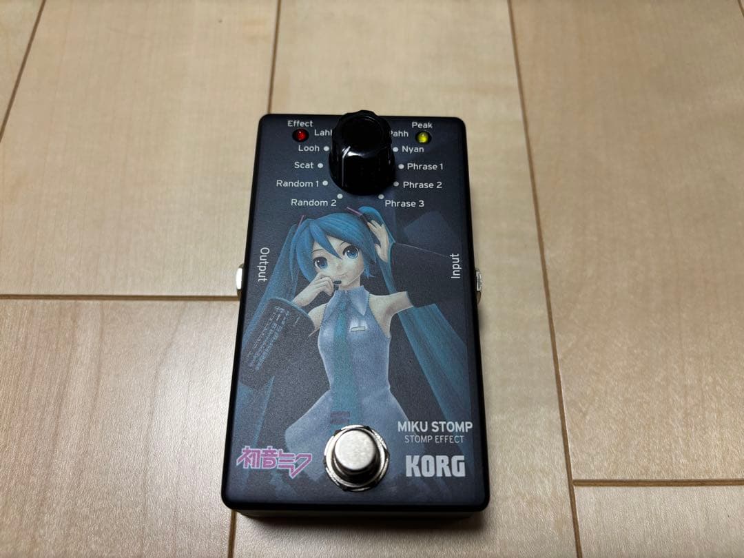 KORG MIKU STOMP 初音ミク エフェクター ミクストンプ