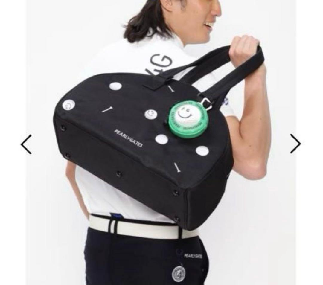 パーリーゲイツ　GOLFドット刺繍 ロッカーバッグ