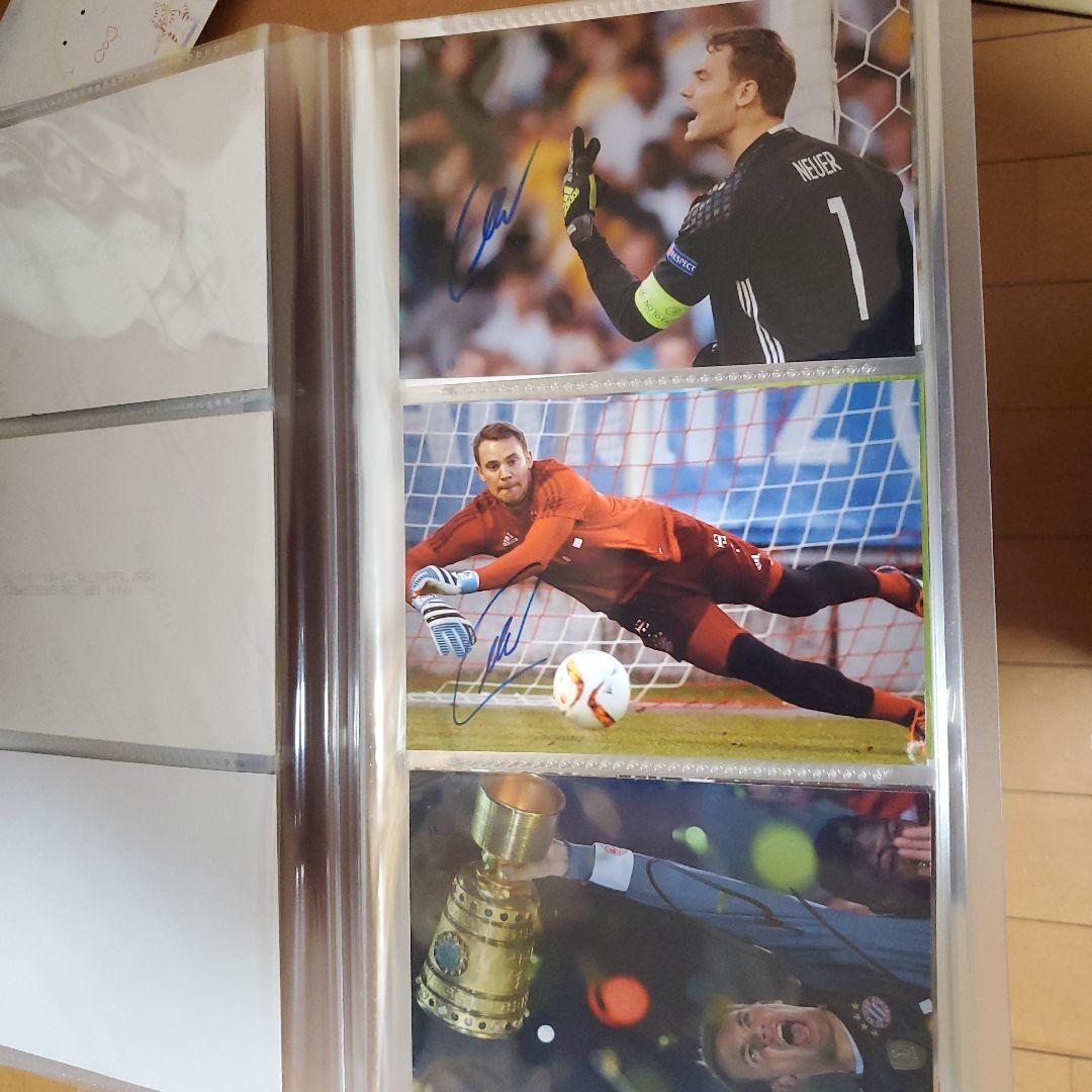 サッカー選手サイン　②　直筆サイン