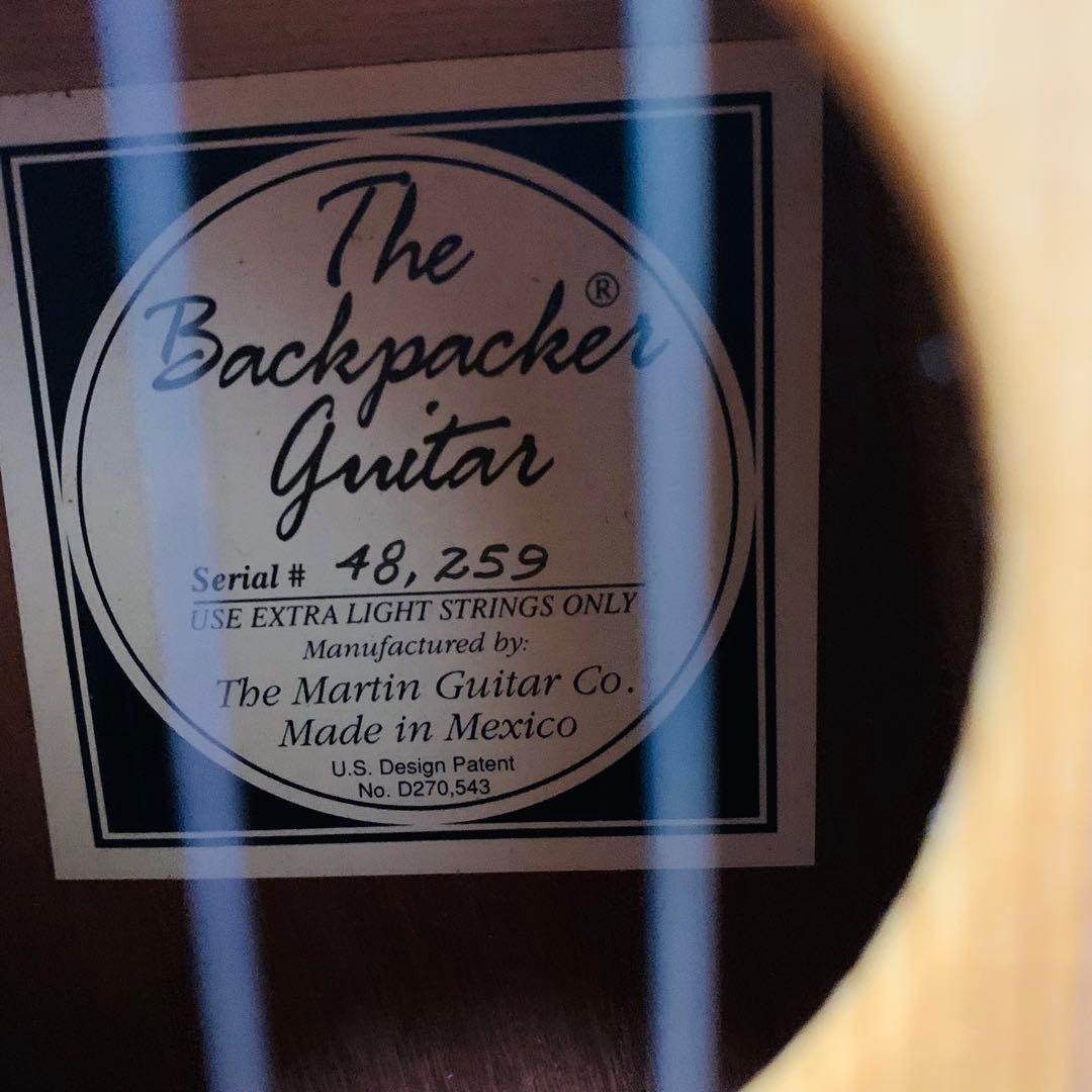 廃版‼️初期型Martin & Co. Backpackerトラベルギター