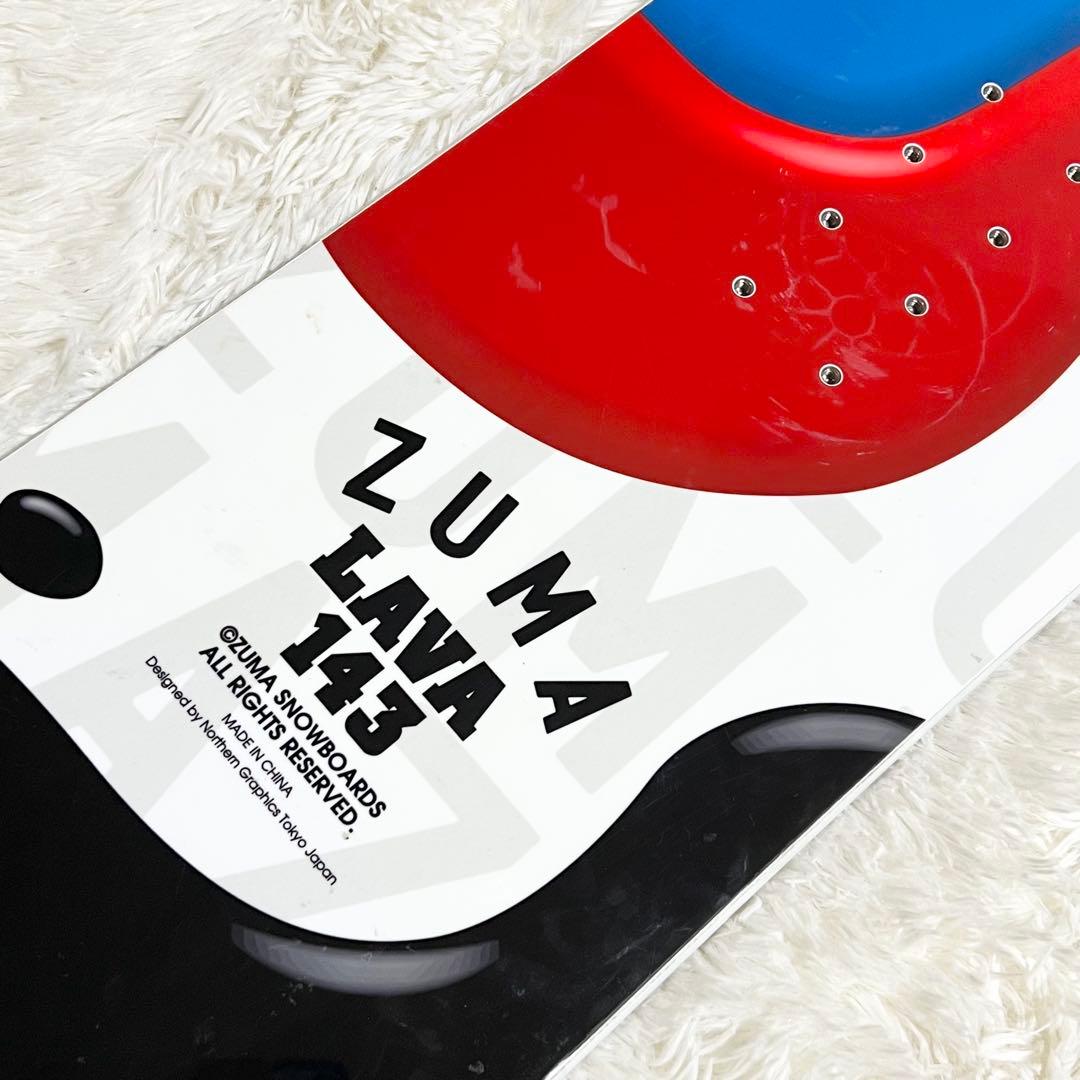 【美品】 ZUMA LAVA 143 スノーボード