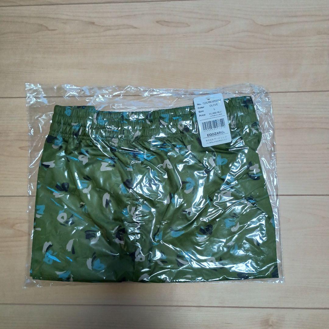 【新品未開封品】エゴザル　ロンT　バスパン　Ｌ　黒　オリーブ