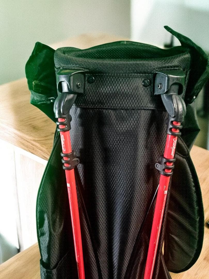 ＫＡ美品　Titleist 　軽量スタンドバッグ 黒/白/赤