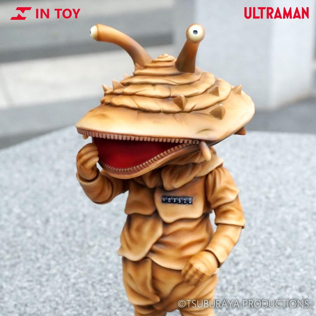 ソウルバトルシリーズ　カネゴン　ソフビ　怪獣　可動　ソフビ　フィギュア