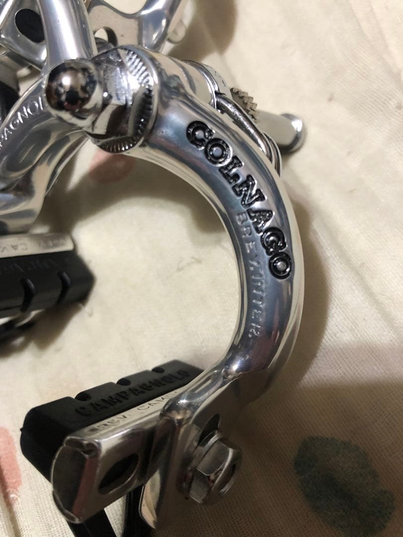未使用品COLNAGOレコード刻印Campagnolo ブレーキキャリパー本体