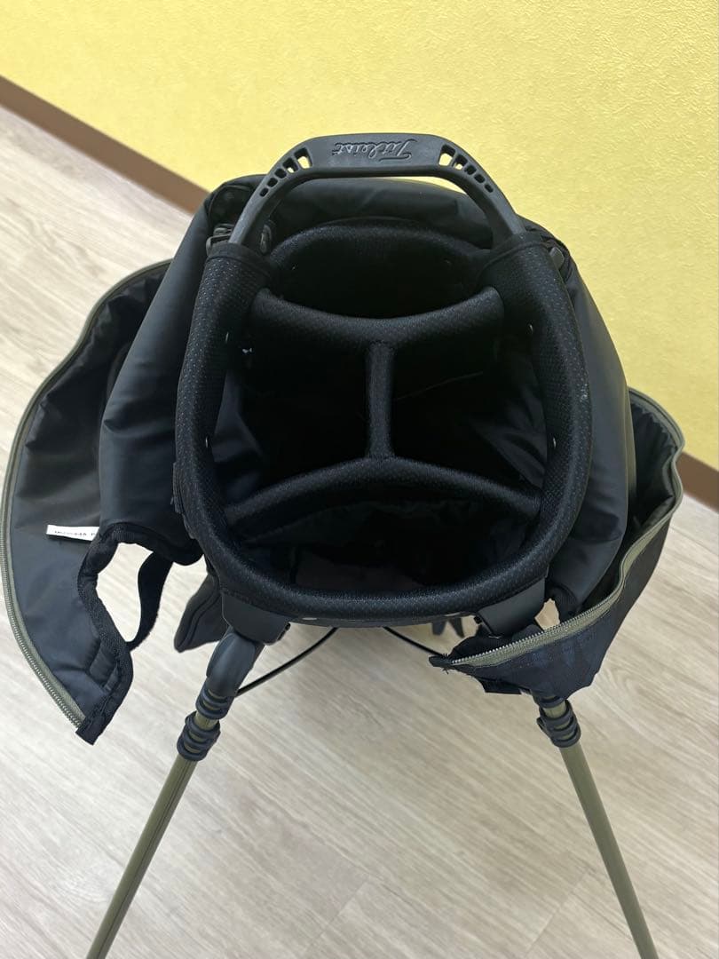 【美品】Titleist ブラックカモ プレーヤーズ4スタンドバッグ