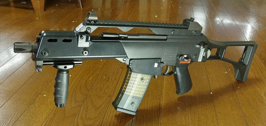 『即決』東京マルイ H&K G36C バーティカルグリップ&470連射マガジン付