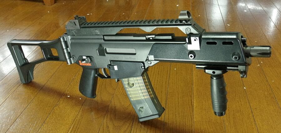 『即決』東京マルイ H&K G36C バーティカルグリップ&470連射マガジン付