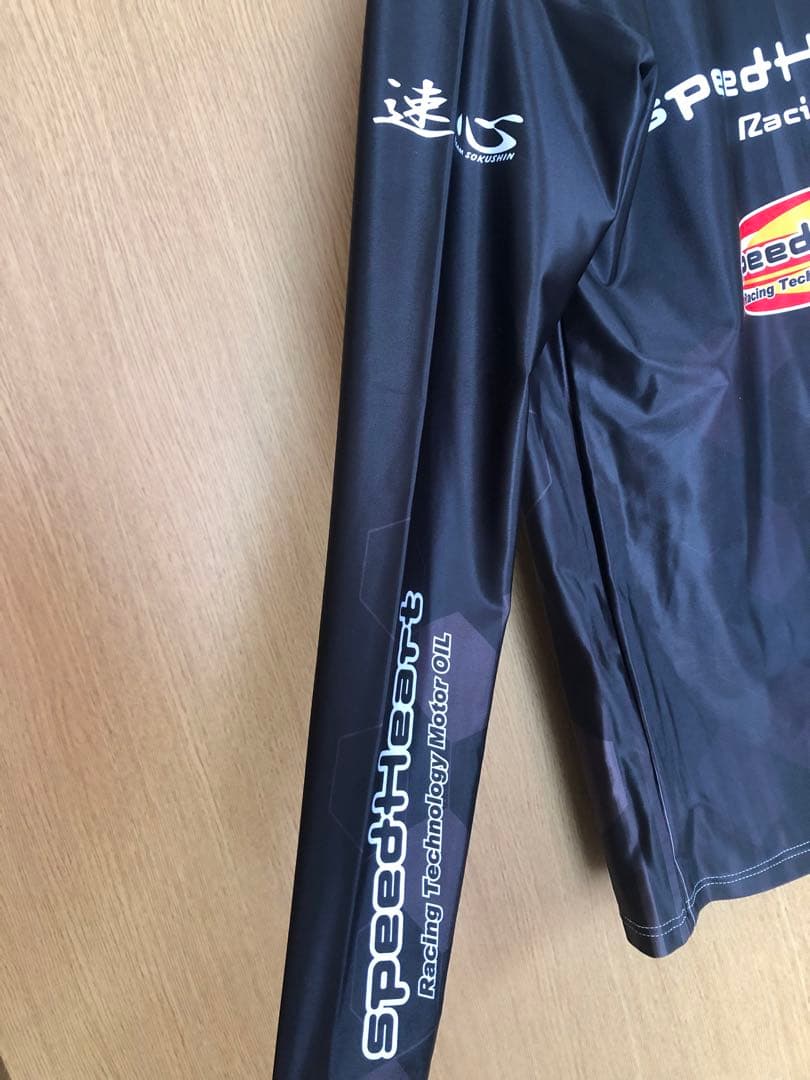 speedHeart 長袖シャツ 黒 3枚セット