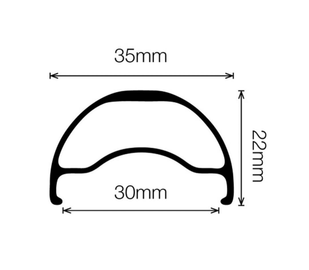 VELOCITY blunt 35 26インチ前後セット