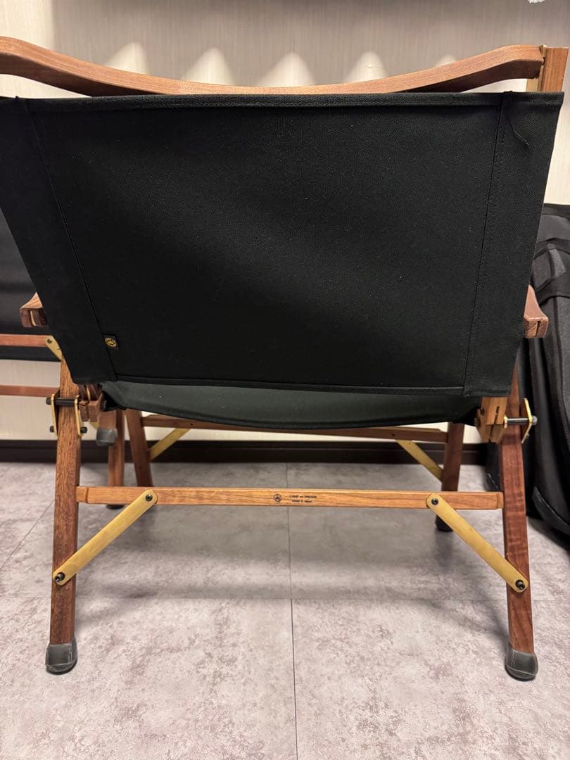 ハ*ー様 キャンプオンパレード　コンダクターズチェア　二脚セット　ジャンク