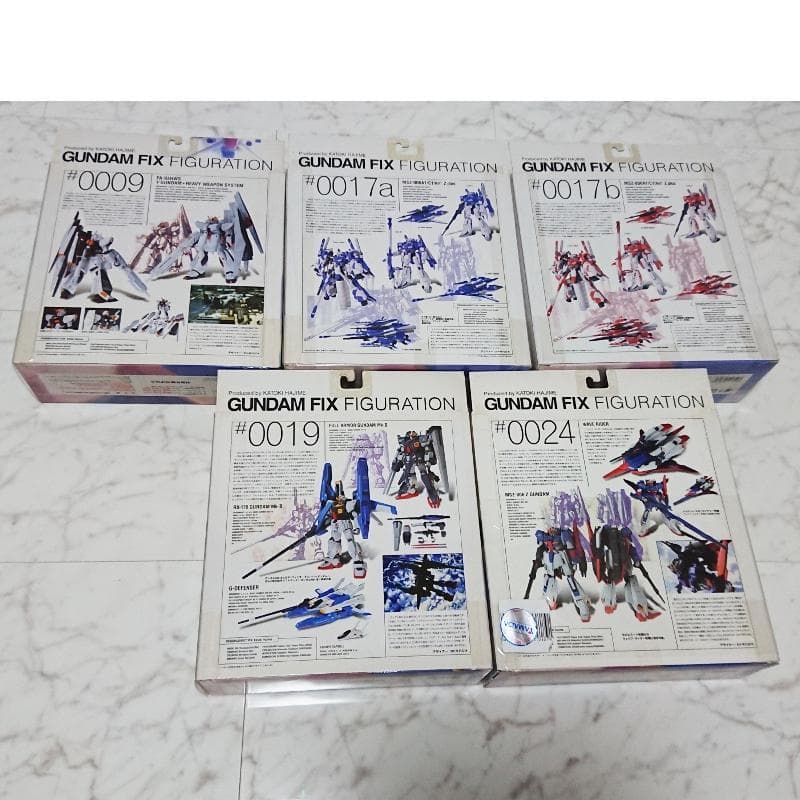 新品GFF5セット νガンダム HWS Zプラス スーパーガンダム フルアーマー